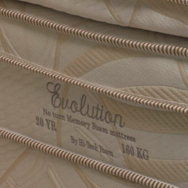 Hi-Tech Foam Evolution Mattress Label Hi-Tech Foam Evolution Mattress Label