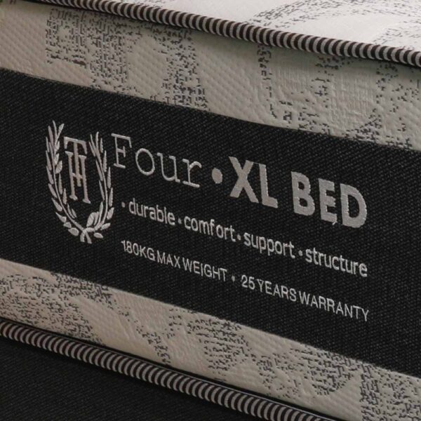 Hi-Tech-Foam Four XL Mattress Label Hi-Tech-Foam Four XL Mattress Label