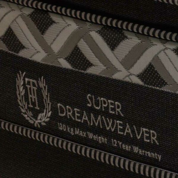 Hi-Tech Foam Super Dream Weaver Mattress Label Hi-Tech Foam Super Dream Weaver Mattress Label